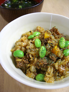 ハヤシライス風混ぜご飯