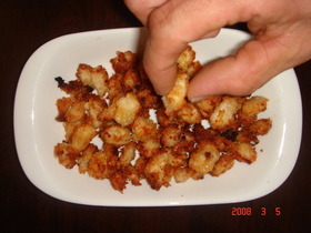簡単すぎ！マヨパン粉でコロ②チキン☆