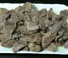 牛すじ肉の下処理　トロプル