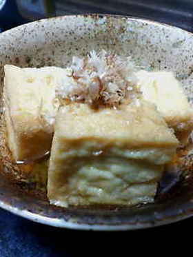 揚げずに揚げだし豆腐