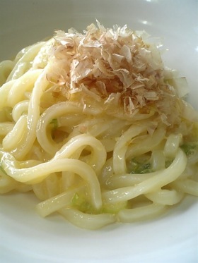 ECO葱タレで手抜きうどん