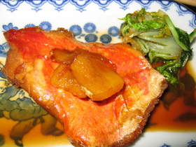 金目鯛の煮付け