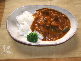 かぼちゃカレー♪肉なし！？激ウマ☆