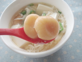 充実野菜ｄｅやさしいお団子スープ♪