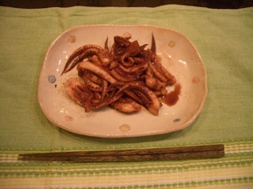 【下味冷凍】で簡単♪いか焼き