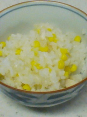 夏だ!!トウモロコシだ!!ご飯