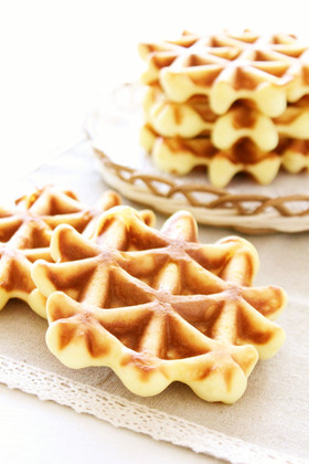 *ホットケーキミックスdeワッフル*アレンジ付き