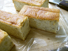 ふんわりバナナケーキ