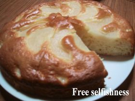 簡単！洋梨ケーキ