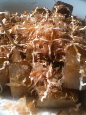 たこ焼き風こんにゃく♪