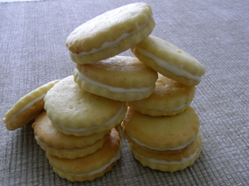 レモンクッキー♥ホワイトチョコサンド