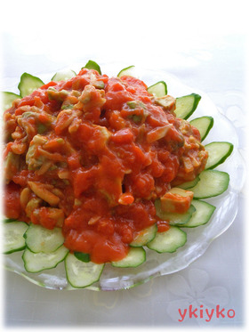 野菜ジュレがけ情熱サラダ