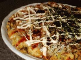 野菜たっぷり*お好み焼き*
