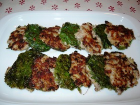 いわしのつみれ焼き・青じそ風味