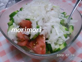 さっぱりトマトサラダ