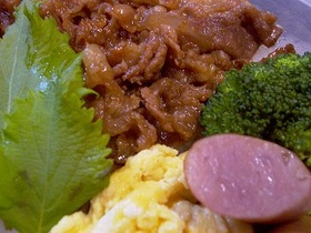 簡略版　豚のしょうが焼き