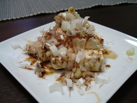 クリームチーズとねぎの簡単おつまみ♪