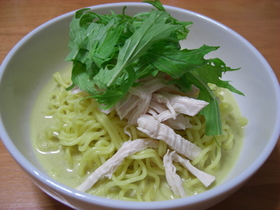 タイカレーキットで♪アジアンヌードル