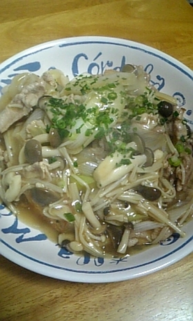 厚揚げのきのこあんかけ