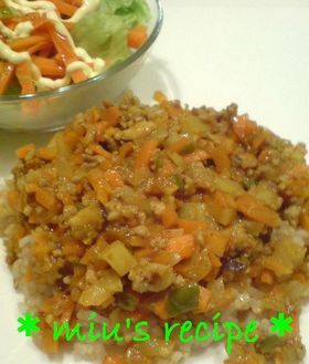 絶対おいしい♪簡単ドライカレー
