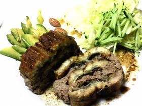 うなぎと鶏レバーのテリーヌ☆