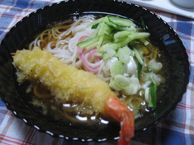 ほたてだしの冷麦