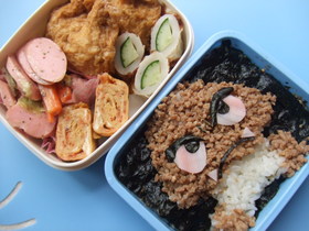 キャラ弁☆スーパーマリオのくりぼう♡