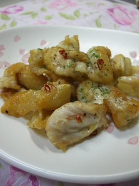 ☆鶏皮ぺペロン☆