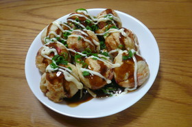 たこ焼きの美味しい食べ方見つけた☆