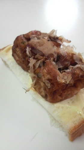 惣菜ＯＫ♪たこ焼きトースト♪