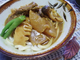 牛すじと大根のカレー♪和風
