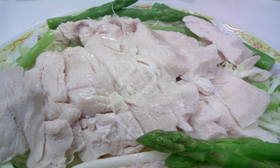 鶏胸肉を蒸しましょう