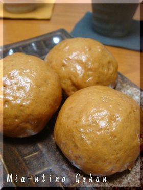 簡単♪美味しい♪黒糖まんじゅう
