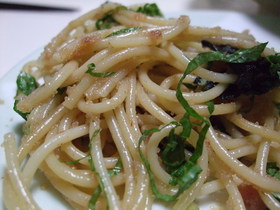 かったさんちの絶品！明太子スパゲティ