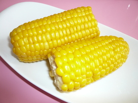 プリップリなとうもろこしのゆで方