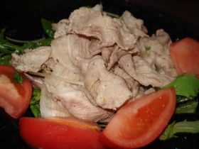 お肉が本当にやわらか～い♪豚肉の冷しゃぶ