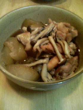 とうがんと鳥肉の煮込み