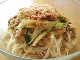 簡単☆ぶっかけそうめん