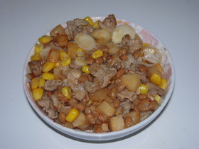 納豆キムチ炒め
