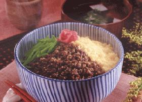 牛肉のゴマそぼろ