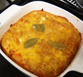 カレープディング(鶏のBobotie）