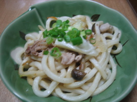 ☆簡単☆あっさり焼きうどん　