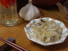 レンジで簡単！もやしナムル