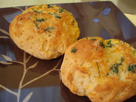 レストランの味!チーズビスケット☆