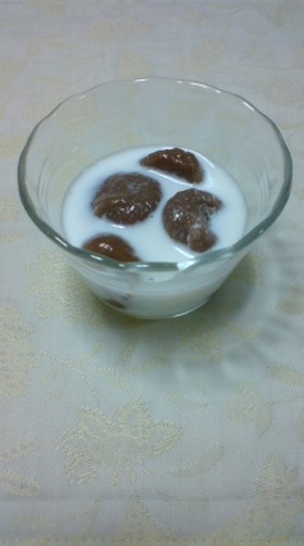 チョコバナナ白玉