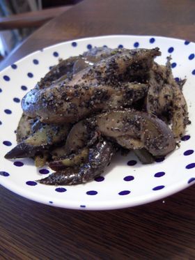 ナスのゴマ和え