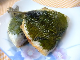 イワシのしそ風味焼き