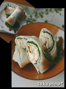 食欲そそる♫ラクラクヘルシー焼き春巻き