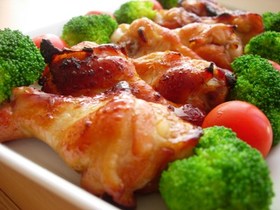 鶏手羽のこっくり中華風グリル焼き