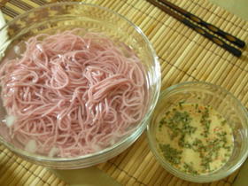 そうめん・うどん何でも合う！豆乳だれ